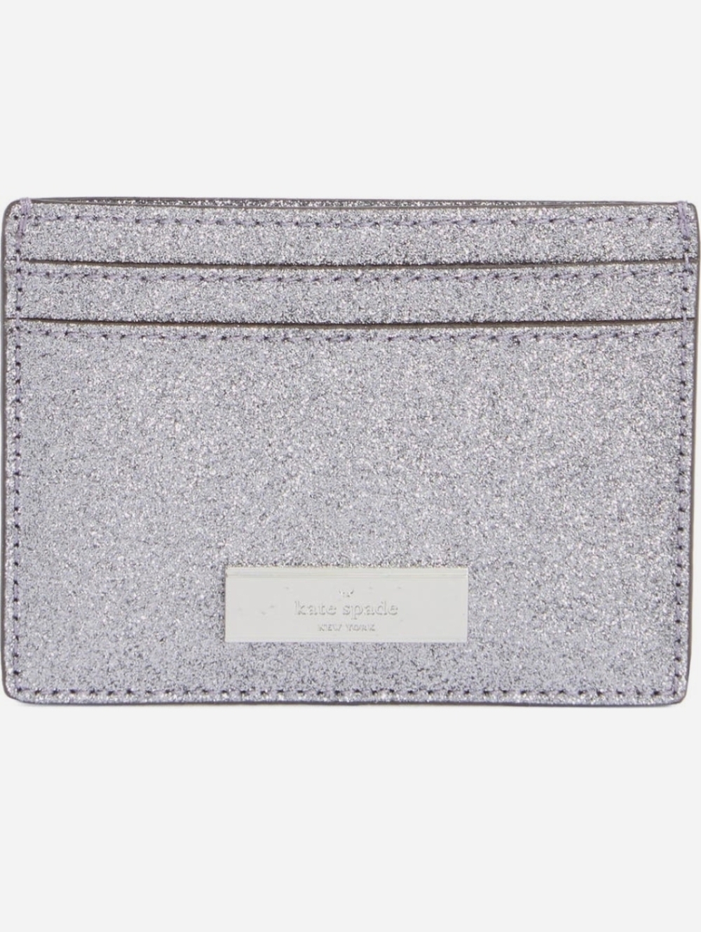 Kate Spade NY Kenzie Glitter Card Case NWT